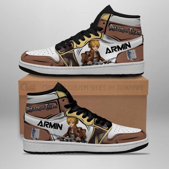 armin jordan sneakers attack on titan anime sneakers gearanime - Attack On Titan Merch