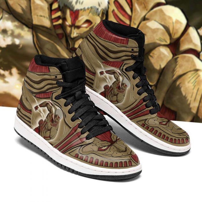 armored titan jordan sneakers attack on titan anime sneakers gearanime 2 - Attack On Titan Merch