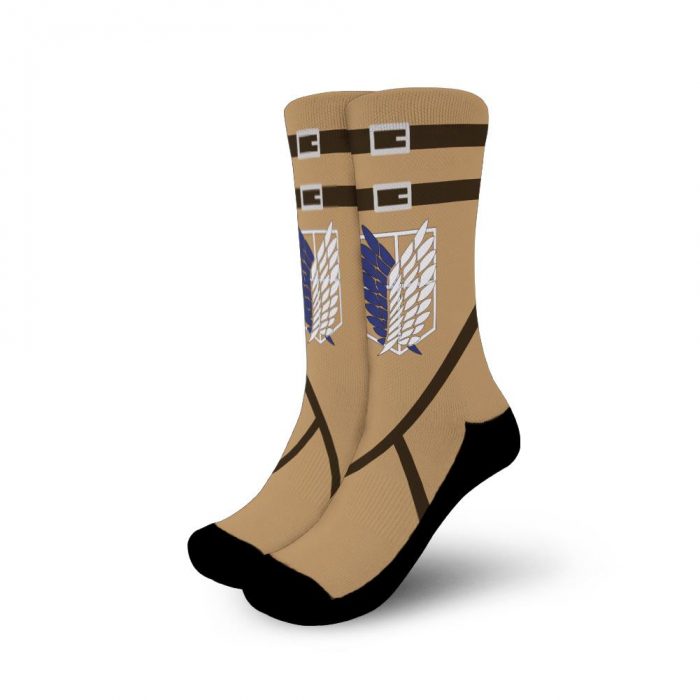 attack on titan scout socks symbol shingeki kyojin socks anime gearanime - Attack On Titan Merch