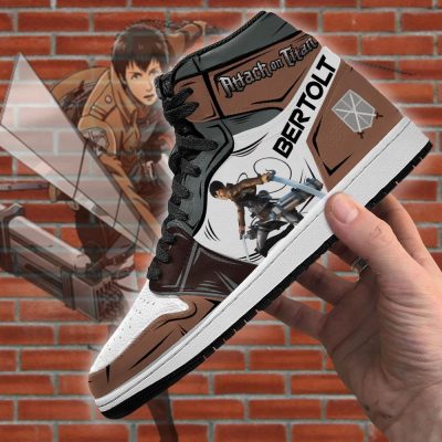 bertolt jordan sneakers attack on titan anime sneakers gearanime 4 - Attack On Titan Merch