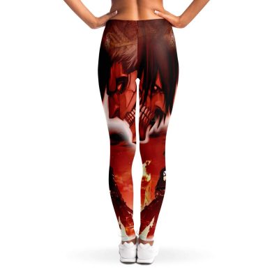 burning attack on titan premium leggings 325376 - Attack On Titan Merch