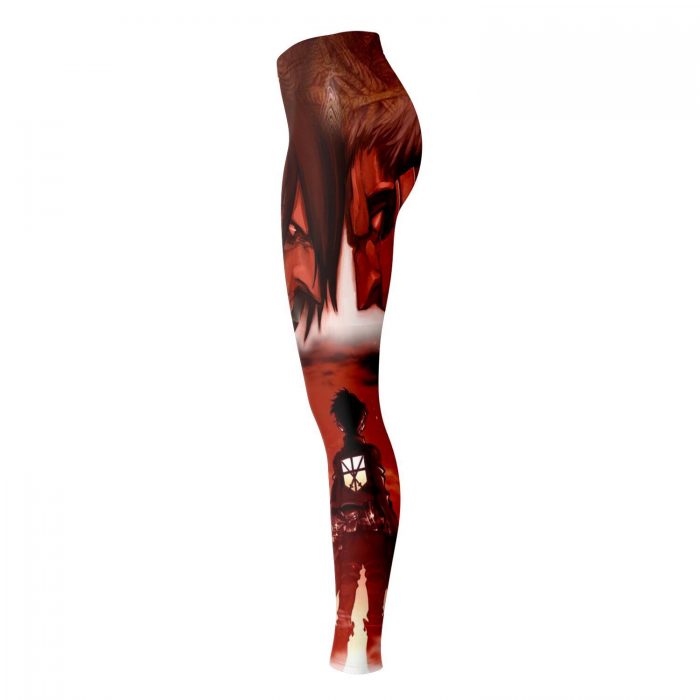 burning attack on titan premium leggings 429562 - Attack On Titan Merch