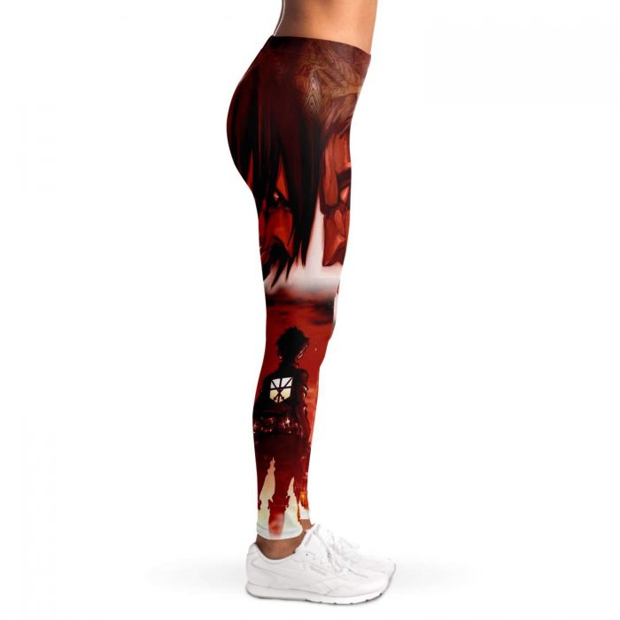 burning attack on titan premium leggings 720129 - Attack On Titan Merch