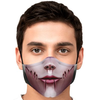 female titan attack on titan premium carbon filter face mask 508526 - Attack On Titan Merch