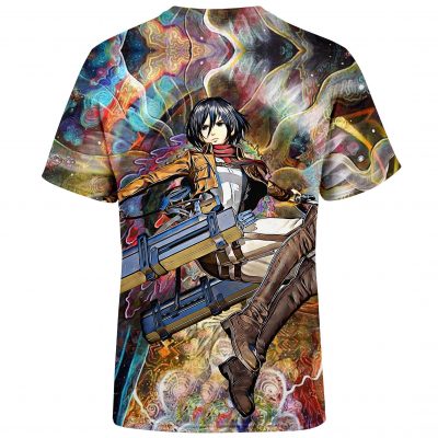 focused mikasa t shirt 322623 - Attack On Titan Merch