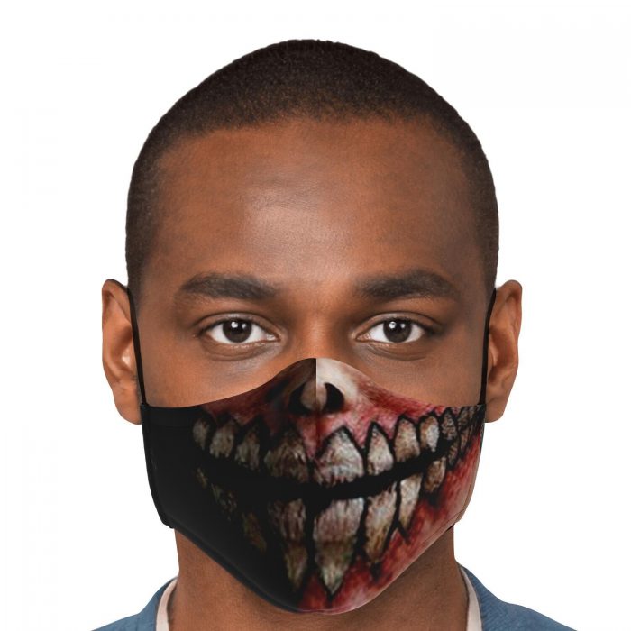 jaw titan v2 attack on titan premium carbon filter face mask 404975 - Attack On Titan Merch