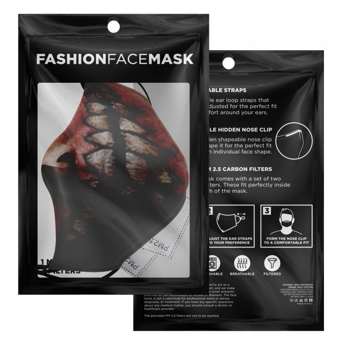 jaw titan v2 attack on titan premium carbon filter face mask 524349 - Attack On Titan Merch