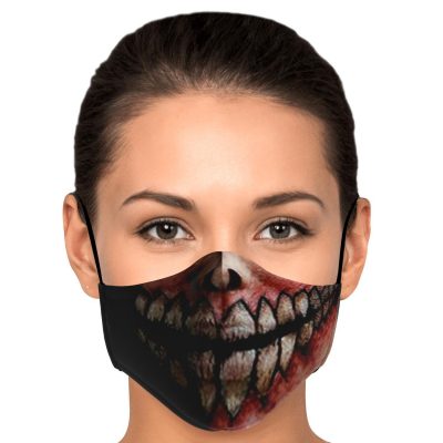 jaw titan v2 attack on titan premium carbon filter face mask 657695 - Attack On Titan Merch