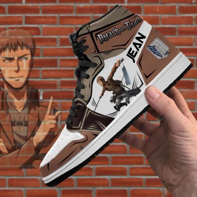 jean kirstein jordan sneakers attack on titan anime sneakers gearanime 4 - Attack On Titan Merch