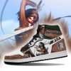 mikasa ackerman jordan sneakers attack on titan anime sneakers gearanime 3 - Attack On Titan Merch