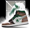 military police jordan sneakers attack on titan anime sneakers gearanime 3 - Attack On Titan Merch