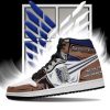 scout regiment jordan sneakers attack on titan anime sneakers gearanime 3 - Attack On Titan Merch