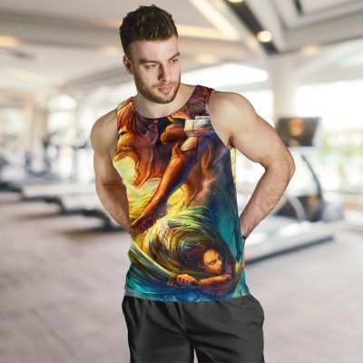 vibrant attack on titan premium tank top 382240 - Attack On Titan Merch