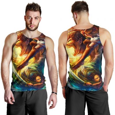 vibrant attack on titan premium tank top 464984 - Attack On Titan Merch