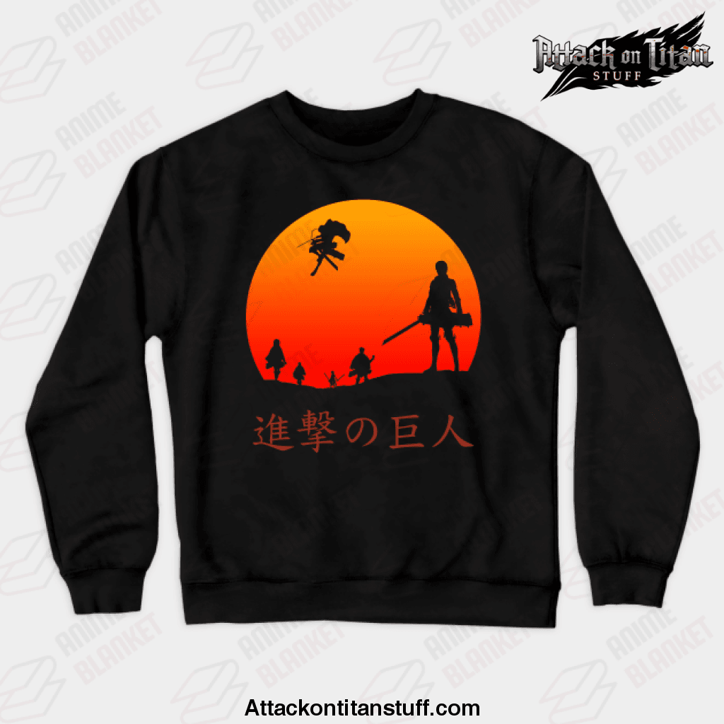 AOT Scout Regiment Crewneck Sweatshirt Attack On Titan Stuff