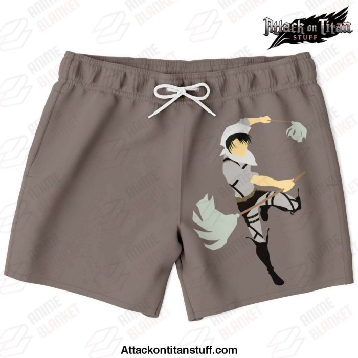 aot swim trunk 03 xs trunks men aop 738 - Attack On Titan Merch