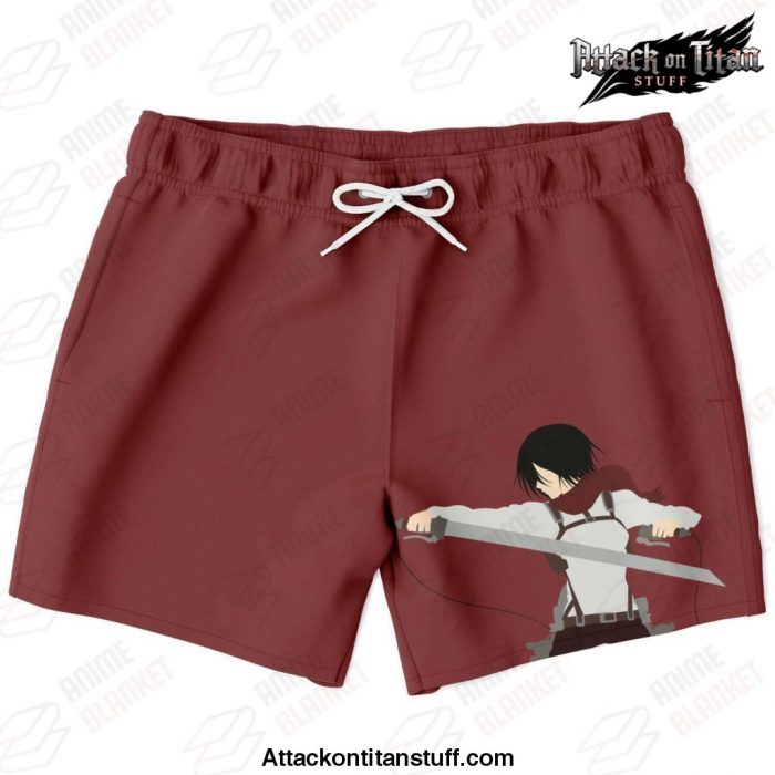 aot swim trunk 04 xs trunks men aop 796 - Attack On Titan Merch