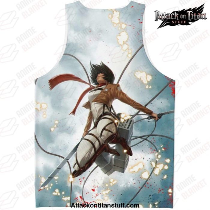 aot tanktop 01 unisex tank top aop 489 - Attack On Titan Merch