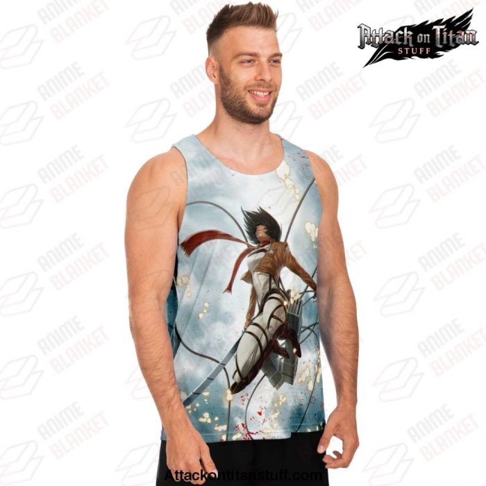 aot tanktop 01 unisex tank top aop 865 - Attack On Titan Merch