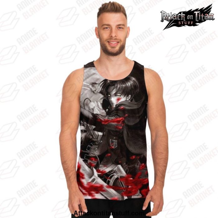 aot tanktop 02 unisex tank top aop 752 - Attack On Titan Merch