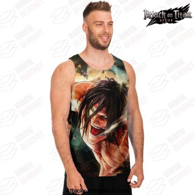 aot tanktop 03 unisex tank top aop 351 - Attack On Titan Merch