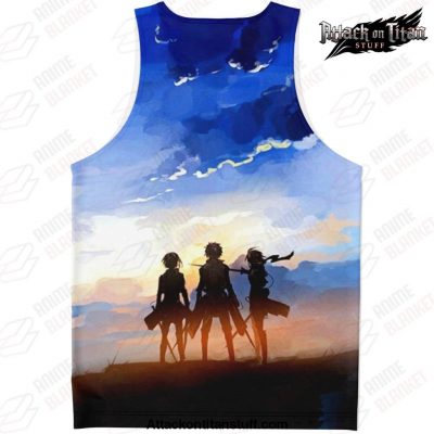 aot tanktop 08 unisex tank top aop 113 - Attack On Titan Merch