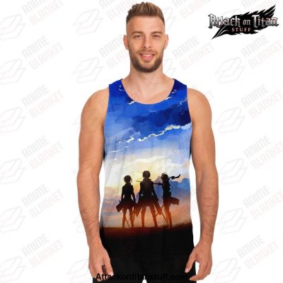 aot tanktop 08 unisex tank top aop 403 - Attack On Titan Merch