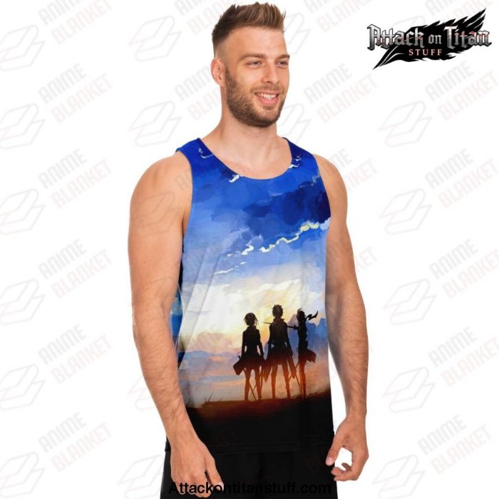 aot tanktop 08 unisex tank top aop 412 - Attack On Titan Merch