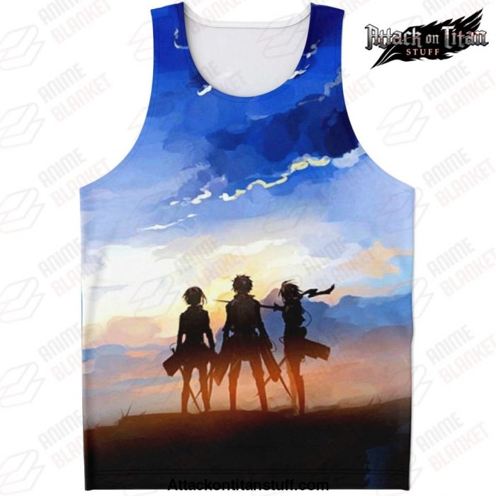 aot tanktop 08 xs unisex tank top aop 450 - Attack On Titan Merch