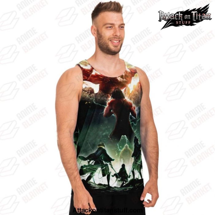 aot tanktop 09 unisex tank top aop 336 - Attack On Titan Merch