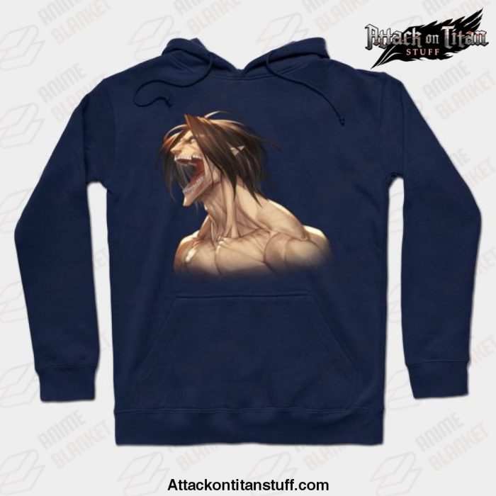 attack on titan best anime hoodie navy blue s 161 - Attack On Titan Merch