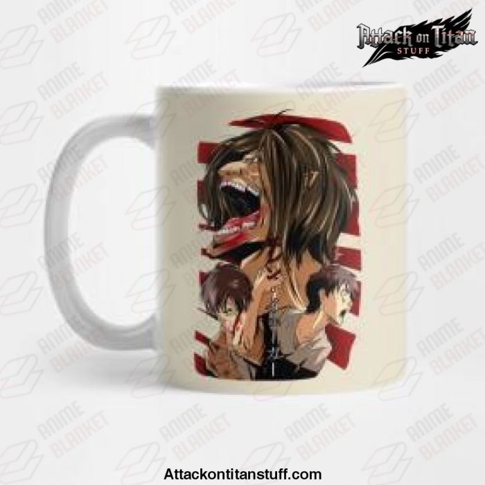 attack on titan eren fases mug 403 - Attack On Titan Merch