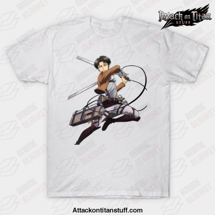 attack on titan t shirt white s 236 - Attack On Titan Merch