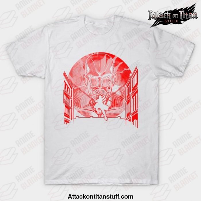 attack on titan that day t shirt white s 969 - Attack On Titan Merch