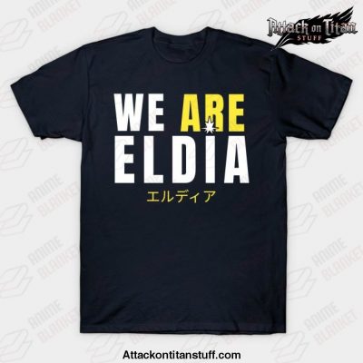 eldia attack on titan t shirt navy blue s 409 - Attack On Titan Merch