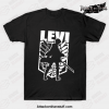 levi ackerman attack on titan cool t shirt black s 521 - Attack On Titan Merch