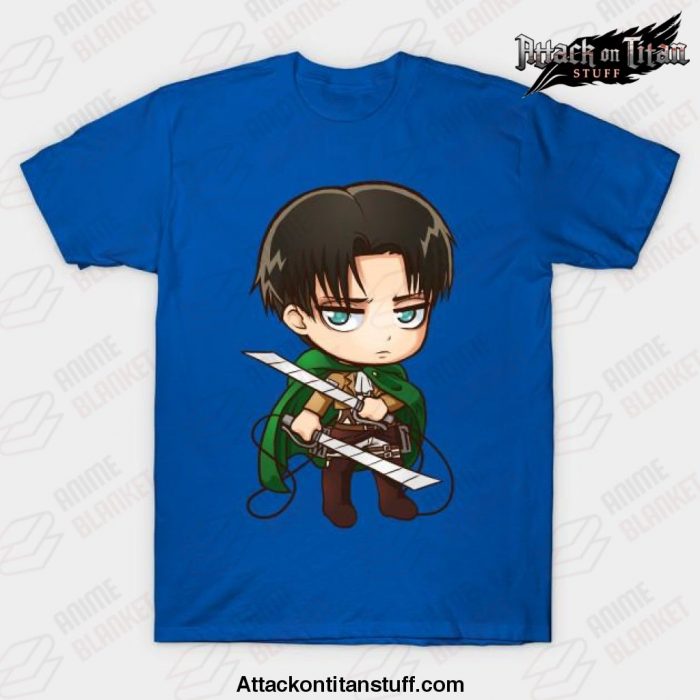 levi attack on titan t shirt blue s 480 - Attack On Titan Merch