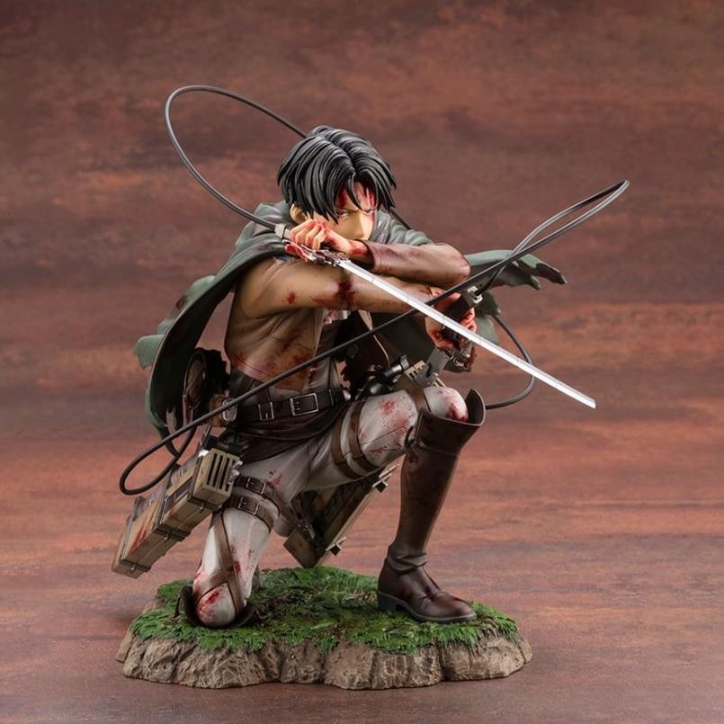 18cm Attack on Titan Levi Ackerman Action Figure