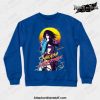 shingeki no kyojin mikasa ackerman crewneck sweatshirt blue s 534 - Attack On Titan Merch