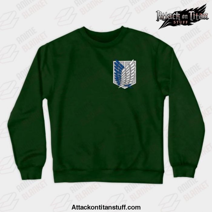 the survey corps crewneck sweatshirt 988 - Attack On Titan Merch