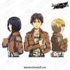 13cm x 8 6cm attack on titan car decal vinyl 909 1 - Attack On Titan Merch