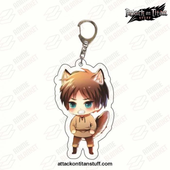 2021 cute attack on titan keychain school bag pendant 2 464 1 - Attack On Titan Merch