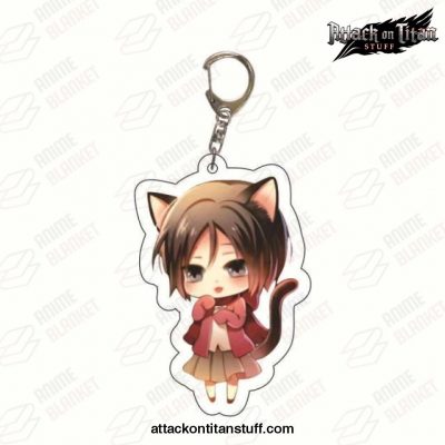 2021 cute attack on titan keychain school bag pendant 3 342 1 - Attack On Titan Merch