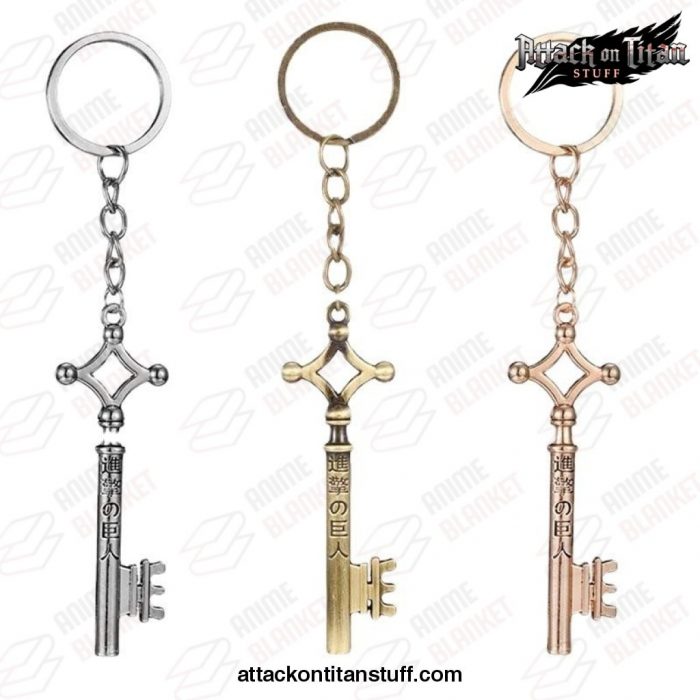 2021 vintage attack on titan keyring 230 1 - Attack On Titan Merch