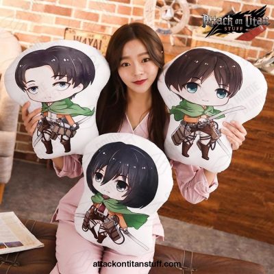 203545cm attack on titan eren jaeger plush doll pillow 445 1 - Attack On Titan Merch