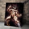 aot eren jaeger titan color wall art 538 1 - Attack On Titan Merch