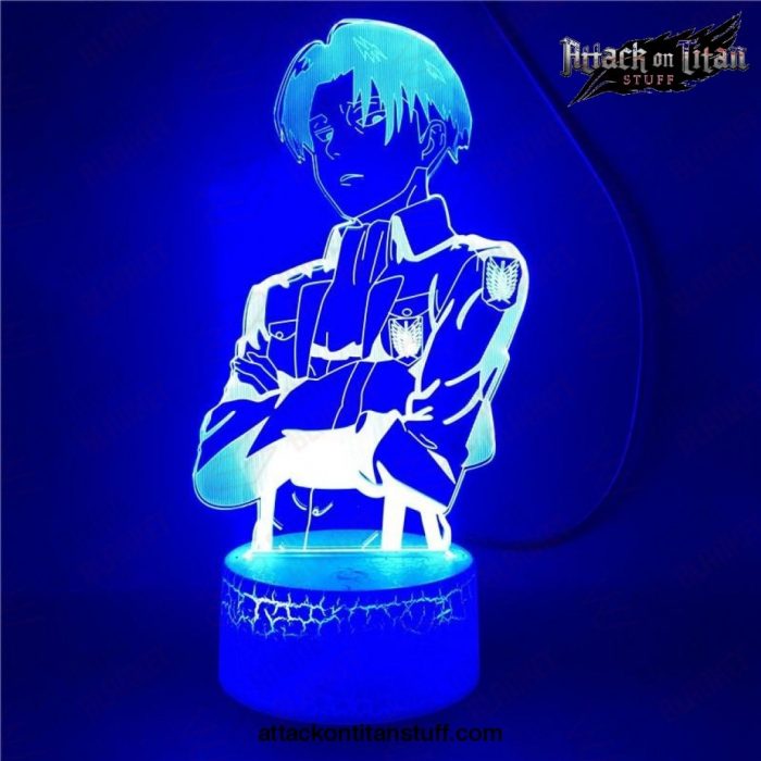 attack on titan 3d lamp levi style 165 1 - Attack On Titan Merch