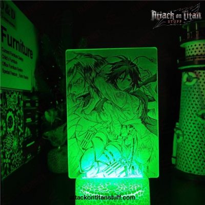 attack on titan 3d lamp mikasa ackerman nights light 836 1 - Attack On Titan Merch