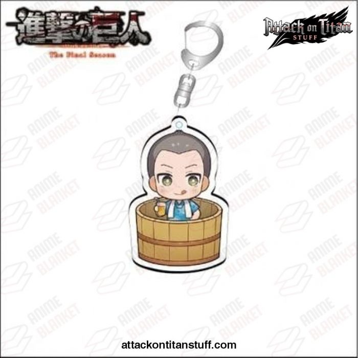 attack on titan acrylic keychain pendant bag bath tub connie springer 314 1 - Attack On Titan Merch