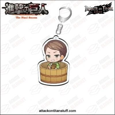 attack on titan acrylic keychain pendant bag bath tub erwin smith 494 1 - Attack On Titan Merch